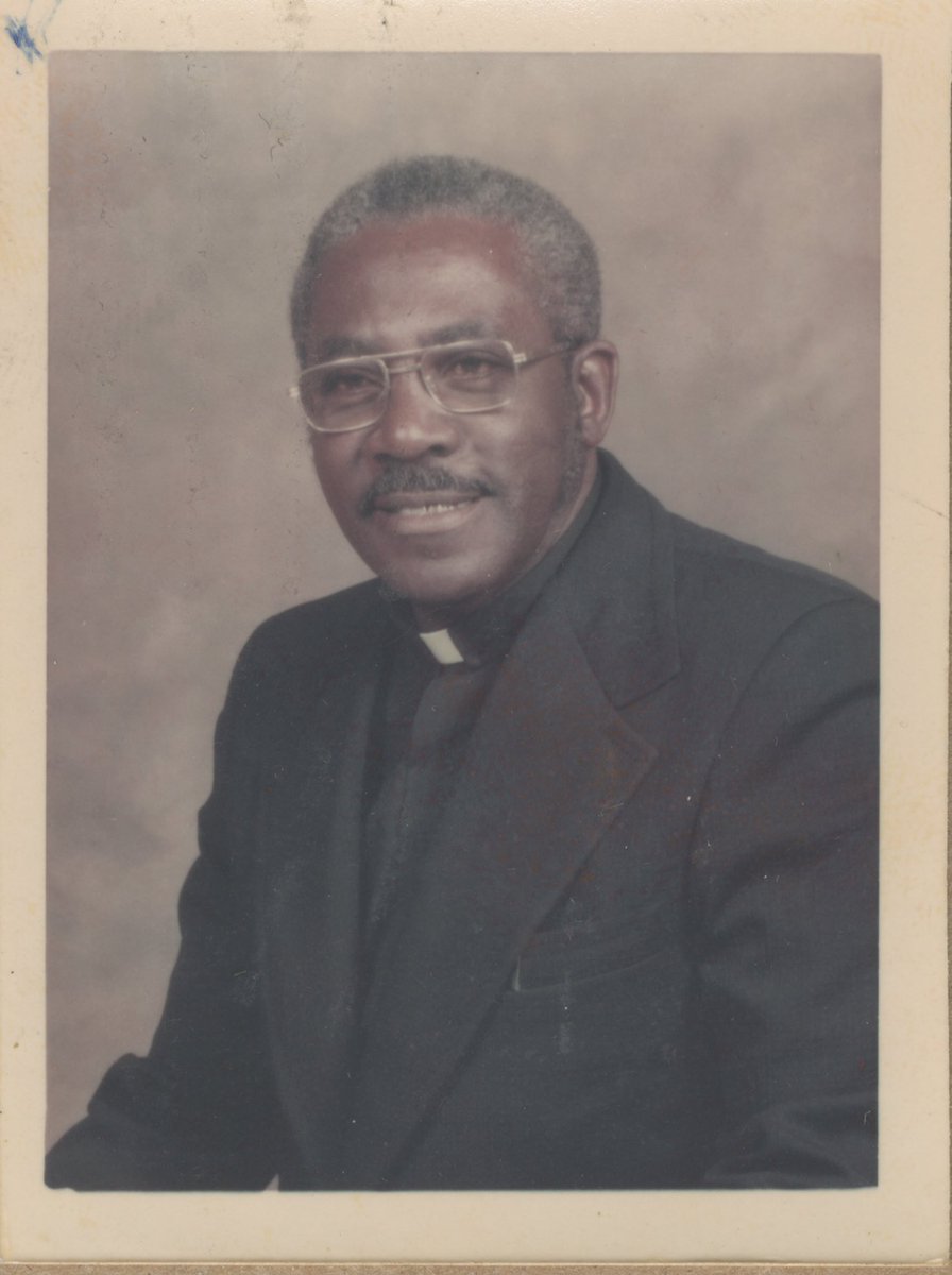 This is Reverend John L. Woods, who ran Bethel AME for nearly 50 years. When he passed away in 1990, he became the first African-American to have a street in Ann Arbor named in his honor.
