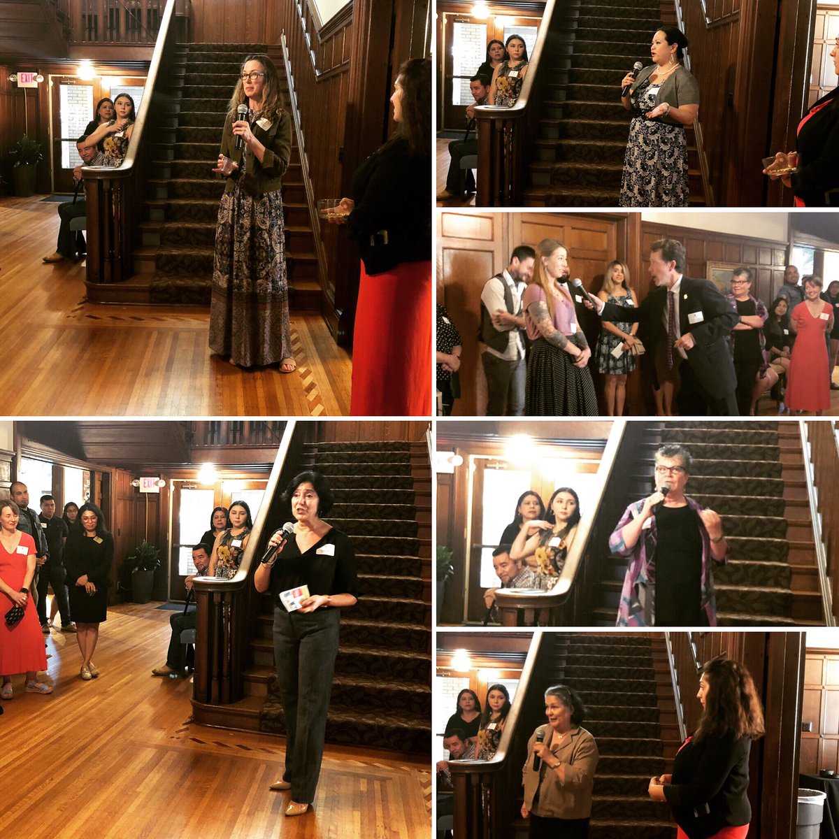 USTadmissions's tweet image. UST staff and faculty are welcoming transfer scholarship recipients to the reception! #transfer2UST #usthouston #celtnation #FutureCelt #ustbold #beyourboldself #scholarships