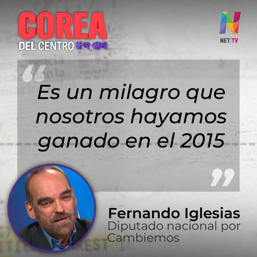 El diputado nacional <a href="/FerIglesias/">Fernando A. Iglesias</a>
 analizó el panorama político de Argentina de cara a las próximas elecciones en una entrevista con <a href="/odonnellmaria/">Maria O' Donnell</a> y #ErnestoTenembaum en #CoreaDelCentro 👇 canalnet.tv/page/senal-en-…