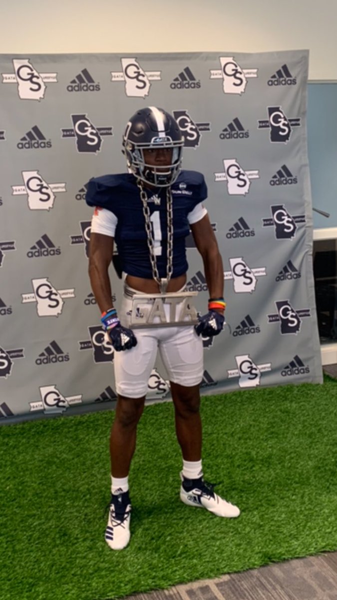 la_wester's tweet photo. Great unofficial at Georgia southern 🕺🏽💯@Coach_Dodge @PalmettoFBall @AdrianMcphers5 @cucci_pat https://t.co/IEGITNjlGi