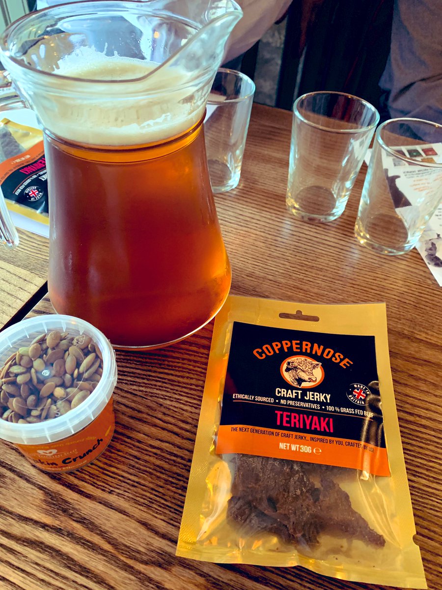 LadyMckew's tweet photo. What a fantastic evening pairing @ButcombeBrewery beers and Cotswold Taste food partners at The Bear Cirencester https://t.co/C8HvfM1UrJ