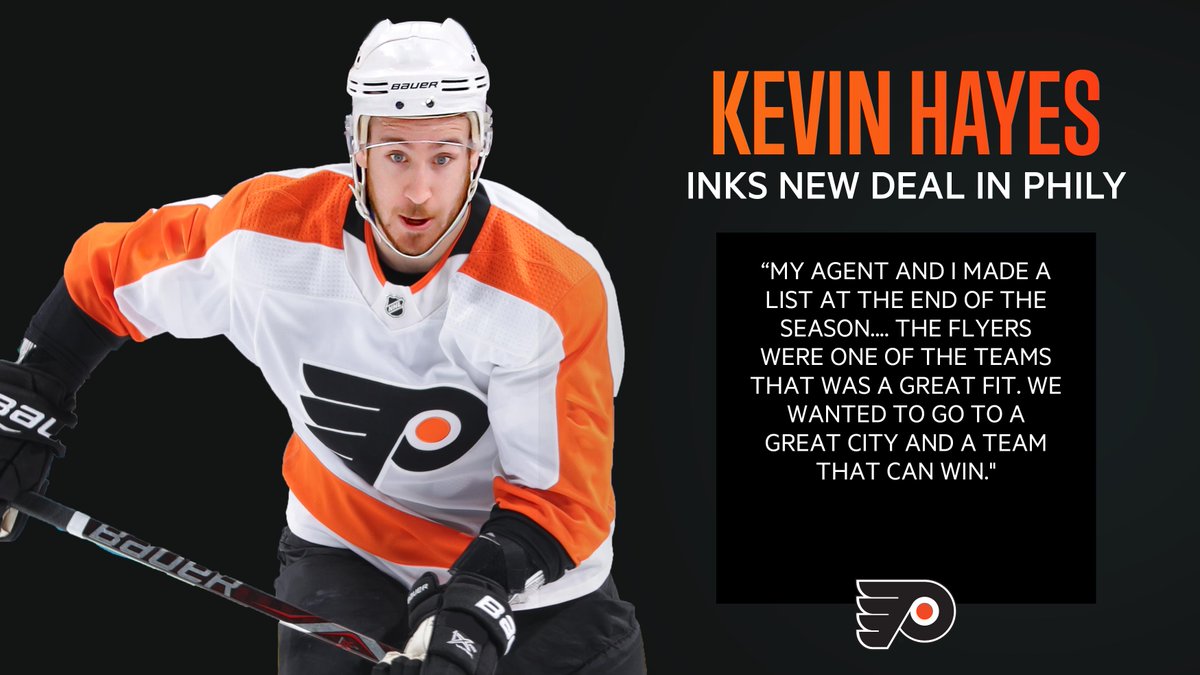Flyers' questionable kevin hayes signing continues trend. Kevin Hayes Contract : Flyers Hayes / Kevin Hayes Is Justifying His Big Contract ...