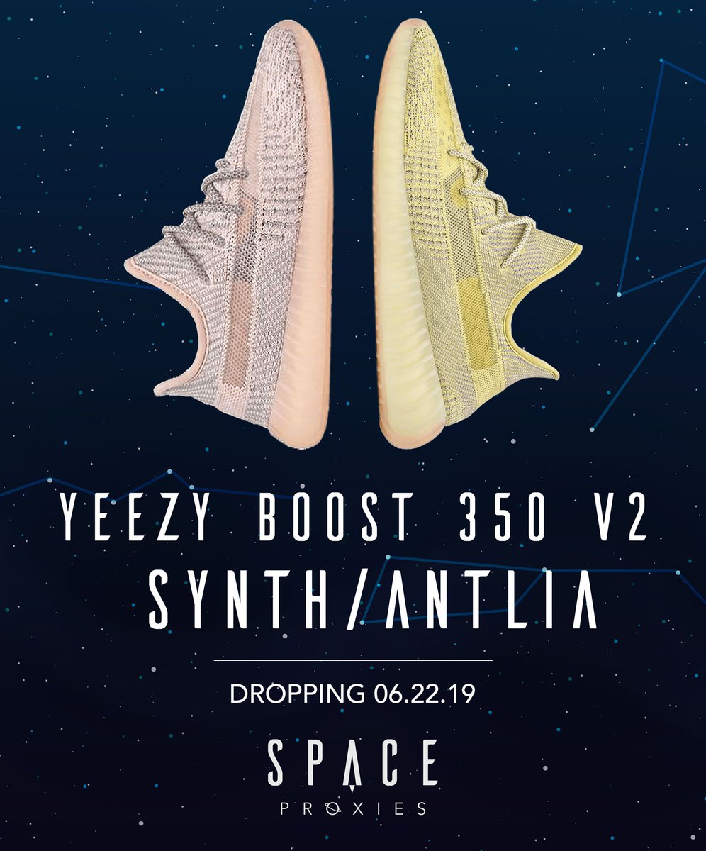 SpaceProxies's tweet photo. Yeezy 350 v2 Synth &amp; Antlia proxies now live!

Virginia: https://t.co/crPtCFXTRH
Chicago: https://t.co/dGA5FXLWL6

🚨GIVEAWAY🚨

Follow ☑️
Retweet♻️
Tag a friend👬

Giving away 25 3-day proxies for the releases this Saturday! https://t.co/NbT5xKS79Z