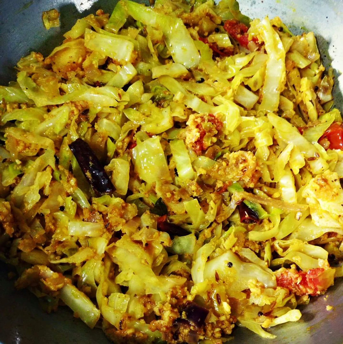 82. Few Veg Preparations: Shahi Paneer, Alu Chokha, Cabbage Fry, Paneer Butter Masala.