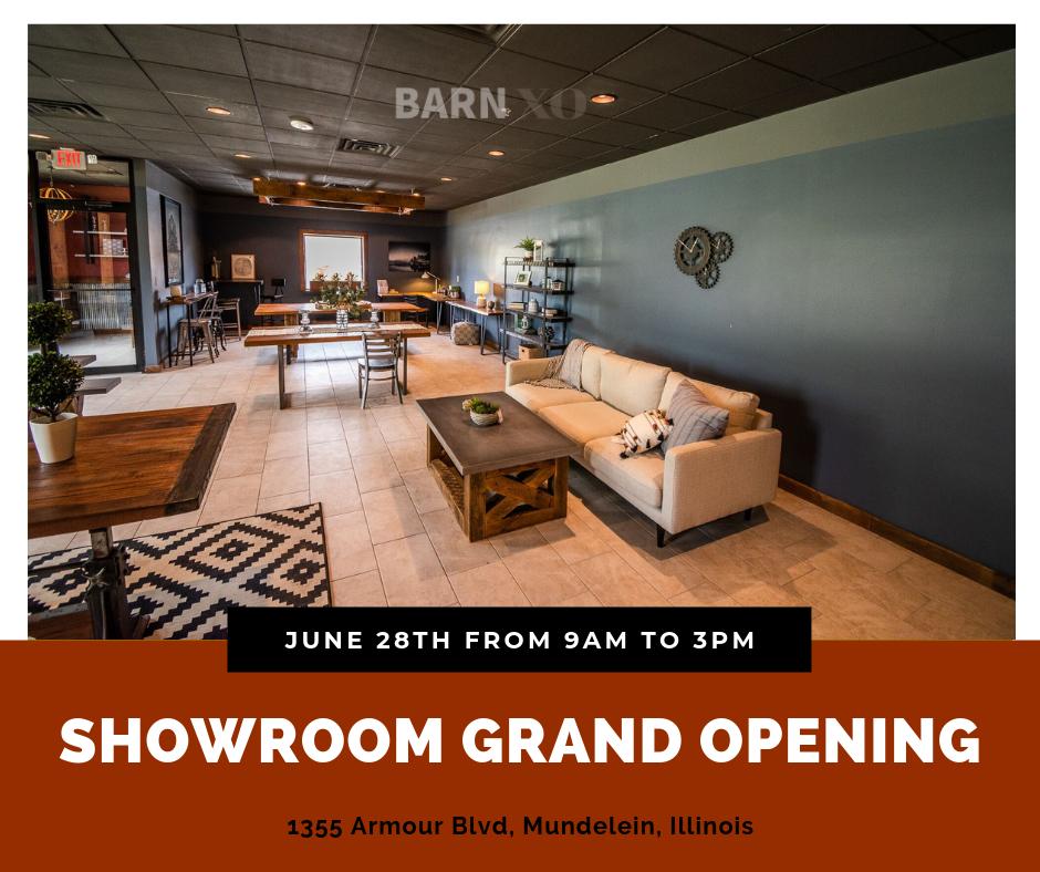 barnxochicago's tweet photo. The #BarnXO family is happy to announce, starting June 28th at 9am, we will have a showroom open to the public! Just like each piece of #reclaimedfurniture we make, a lot of thought, love, and elbow grease was used to build this place. We can't wait for you to experience it! https://t.co/CHjTYIW9aG