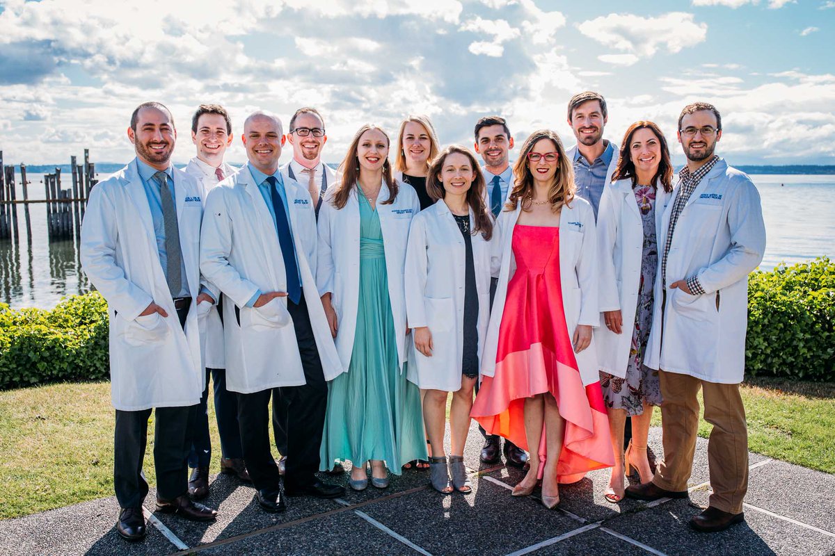 UWashEM's tweet photo. Congratulations to the 2019 #UWashEM graduating fellows and residents! Thanks for inspiring us with your commitment and dedication to excellence. We wish you and your families all the best as you begin the next step of your exciting journey! #EMresidenSEA #Graduation2019 https://t.co/62yHcS6Ou1