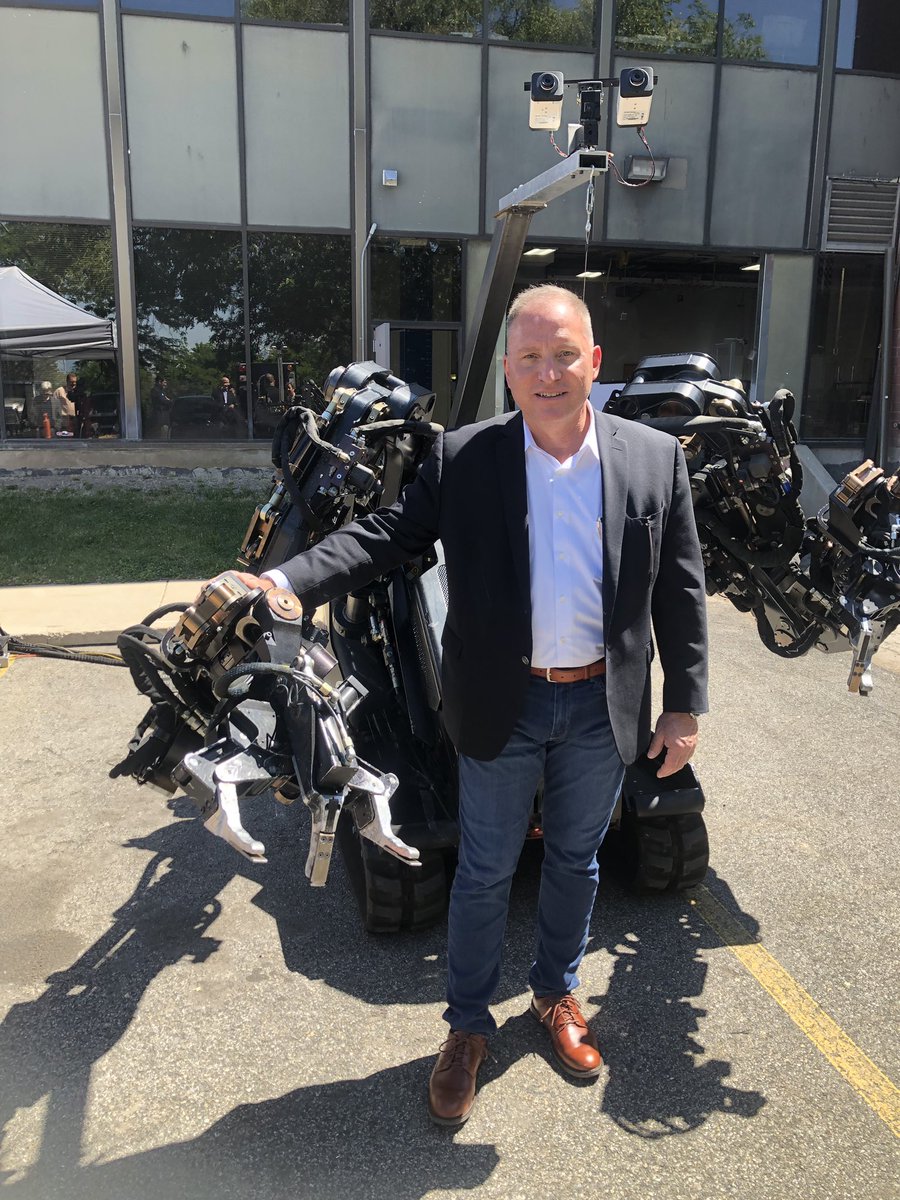 What’s better than a really large mobile robot? Nothing! Thanks SARCOS
