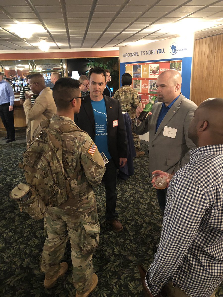 sbownds's tweet photo. We’re excited to be here at #fortgordon as part of the 100th #HOHSummit, an interactive transition prep event for service members and spouses. Show kicks off at 8:30 sharp tomorrow! Get points from @JankeSteven for bringing a plus one. @FGPAO https://t.co/LmpgIoWmRT
