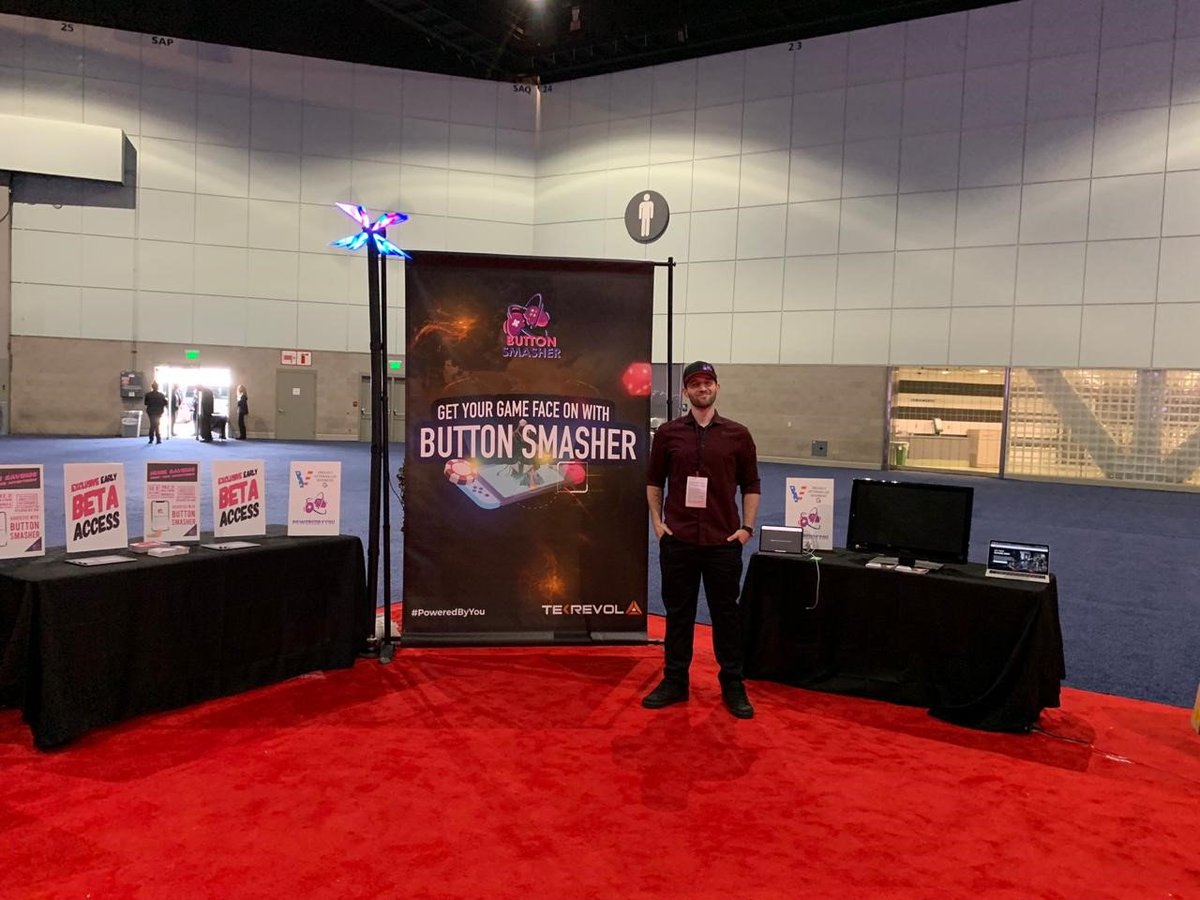 tekrevol's tweet photo. What a way to start the month! We got the chance to be a part of this year's #E3 for the promotion of #ButtonSmasher. Check out some of our favorite moments and highlights of this AMAZING event at
https://t.co/B40FoHpyFi
#tekrevol #poweredbyyou #gamedevelopment #startups https://t.co/YsVHJE3vCk