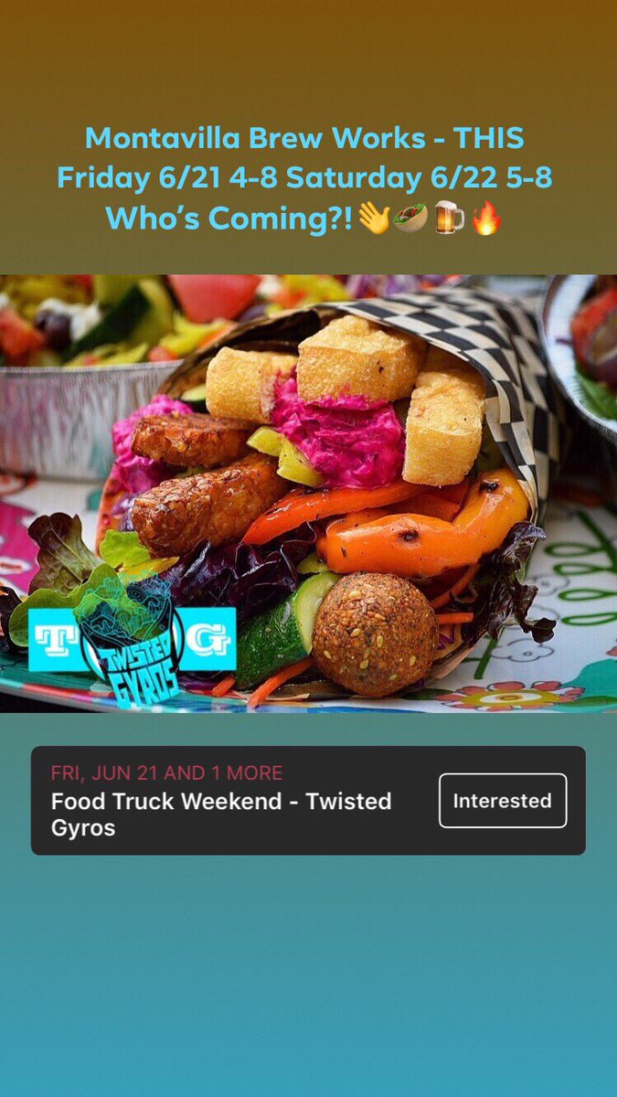 twistedgyros's tweet photo. Gyros...’Twisted Fries’...Baklava...Rice Bowls. Incredible Beer 🍺 Beautiful Portland Breeze..much...much more....so are you coming? #twistedgyros #gyroburger #secretspecial #notsosecretanymore https://t.co/xx2WKqHQk2
