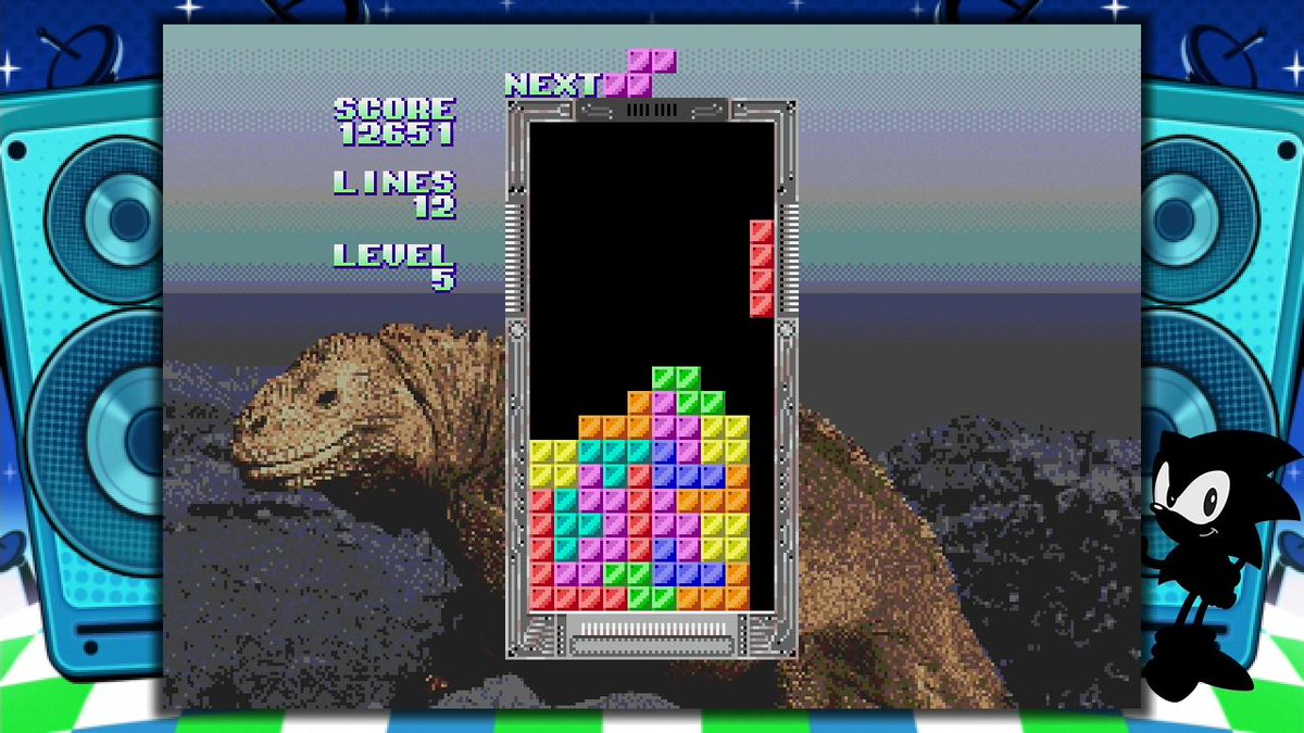 sega genesis mini tetris