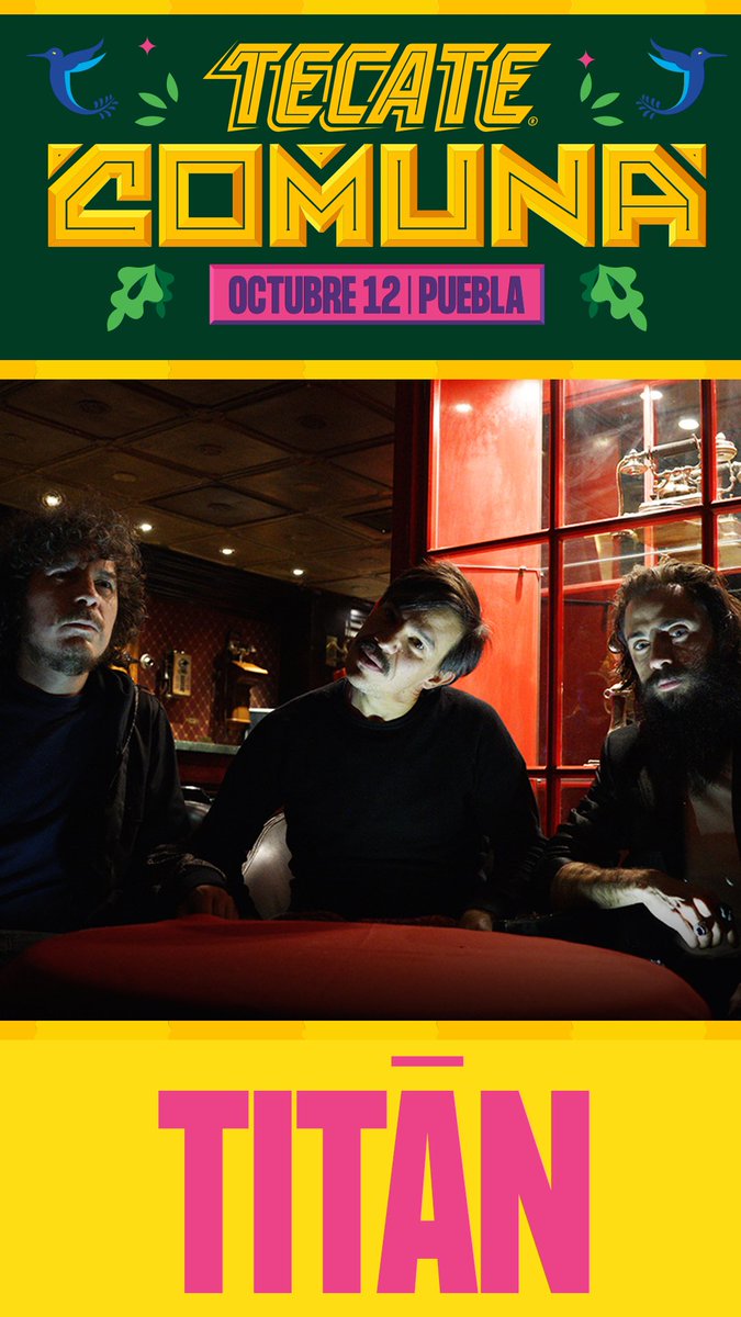 TITÁN está en la casa Puebla @FestivalComuna  
Boletos: bit.ly/comuna19