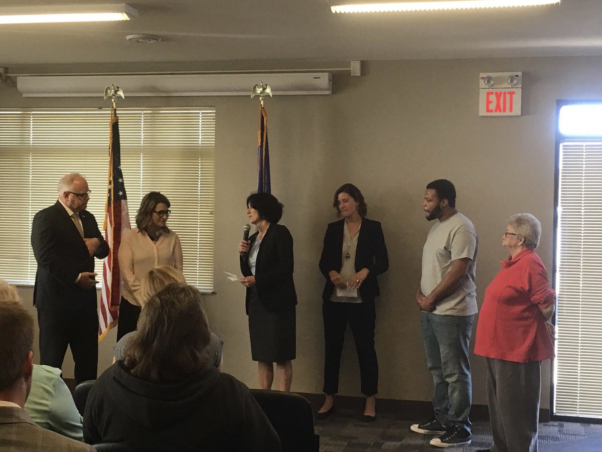 MACMHPinc's tweet photo. Thank you @GovTimWalz and @LtGovFlanagan for visiting Zumbro Valley Health Center today and highlighting the importance of Certified Community Behavioral Health Clinics. We had some great conversations and appreciate the continued support of CCBHCs! https://t.co/j0fYptIg63