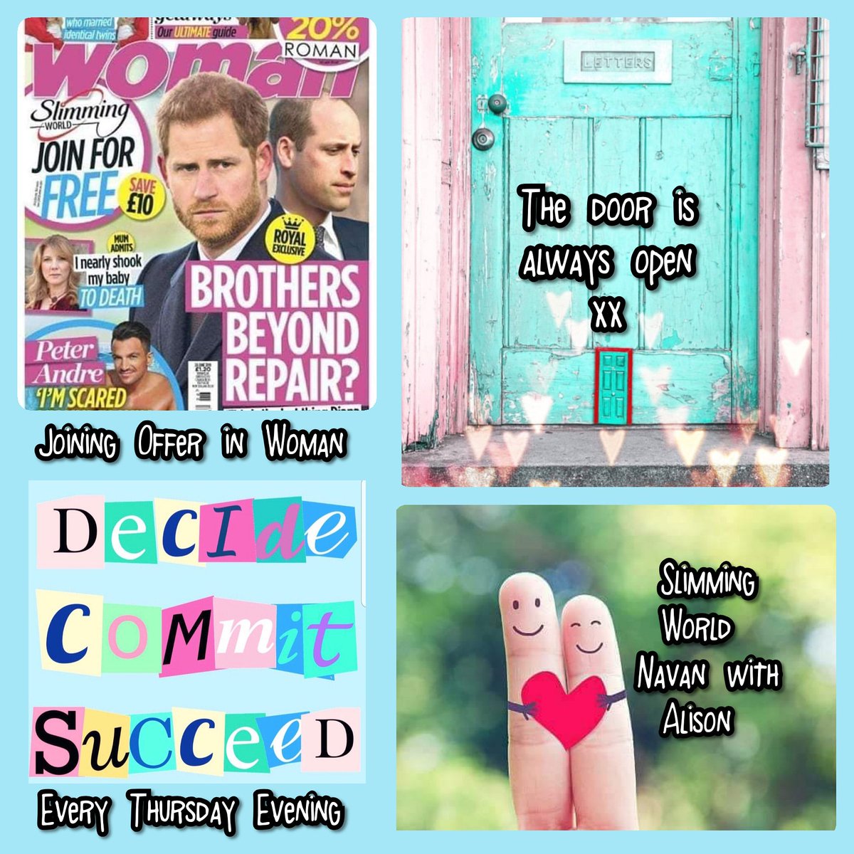 al_darkstranger's tweet image. Joining voucher in Woman mag. Sound good?
I'd love to see you in Navan RFC at 5.30 and 7.30pm Thursdays.
I'm also in Trim GAA on Saturdays at 10am for the summer.
Everyone welcome 😉 11-15 year olds are free to join &amp;amp; come along. 
Alison xx ❤💜💚💙💛🧡
#swgroup #weighday