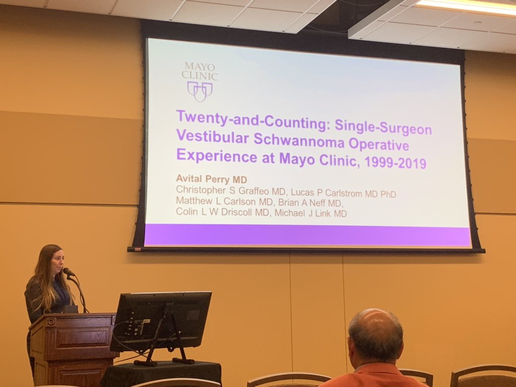 graffeo's tweet photo. Great day for #MikesCrew at #VS2019, w incredible talks from #AvitalPerry #MariaPerisCelda, @Lucas_Carlstrom, and @CasabellaAmanda of @MayoClinicNeuro @MayoClinicENT @AlbanyMed @youngneuros ! #skullbase #vs #ent #younggunz https://t.co/62pnITpdbb