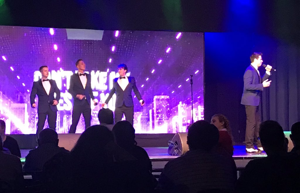 Great fun with <a href="/JerseyQuartet/">THE JERSEY QUARTET</a> at <a href="/Butlins/">Butlin's</a> Skegness tonight. Super show guys! ❤️🎼🎤