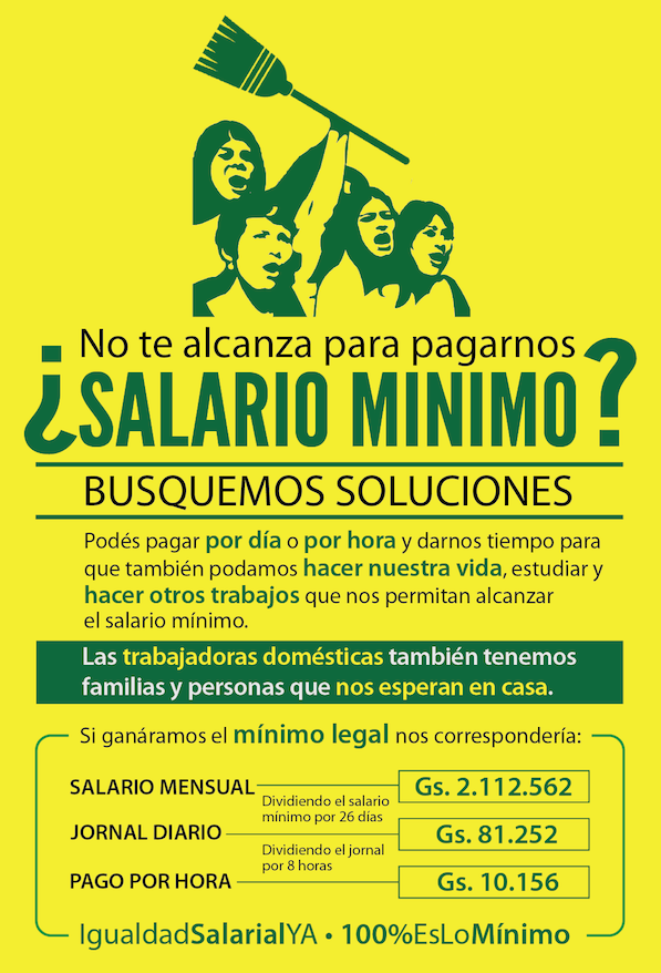 TrabDomesticoPy's tweet photo. Volvemos a compartir estas opciones. Busquemos soluciones! Nosotras también tenemos familia y personas que nos esperan en casa. #NuestroTrabajoVale #IgualValor #IgualesDerechos https://t.co/l9OVXG4xsl