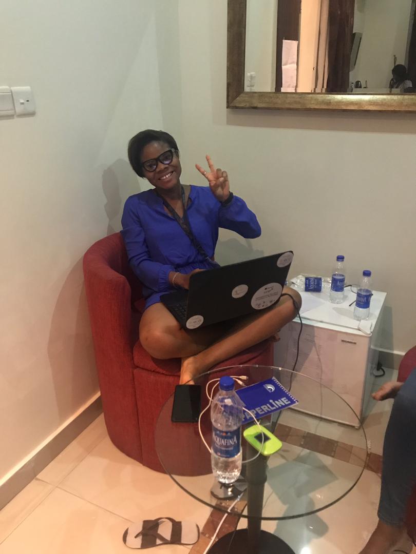 Jollybaebe's tweet image. Hackathon day3 in Lagos Nigeria😎
Hacking all the way!🤪🤪
I'm so loving this experience!
#nightcoding #MSLEAPHackathon #lagos