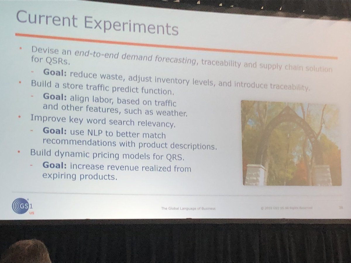 sethearley's tweet photo. Research areas of the Retail Analytics Council across operations, customer driven marketing and technology  #GS1Connect19 https://t.co/QY5vo8eTru