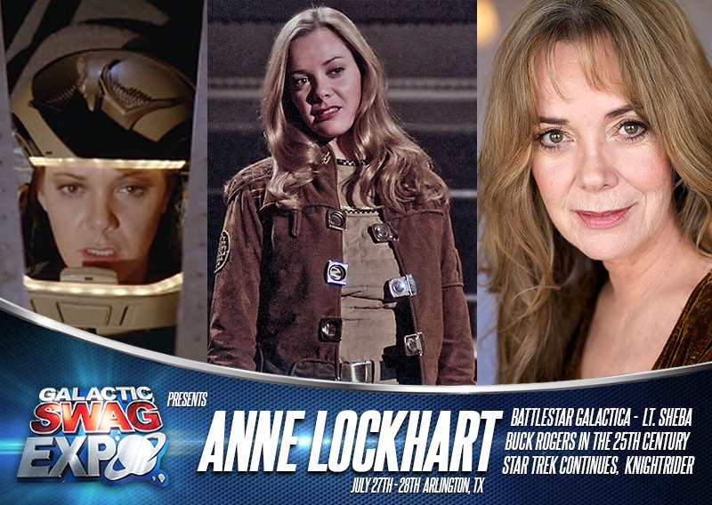 GalacticSwagFW's tweet photo. Which do you prefer, BSG, Star Trek Continues or Buck Rogers? Well now you don't have to choose because Anne Lockhart will be making an appearance to Galactic Swag Expo hosted by @EsportsStadium on July 27th and 28th 

#GalacticSwagExpo2019 #BSG #StarTrekContinues #BuckRogers https://t.co/saPCRr9jTE