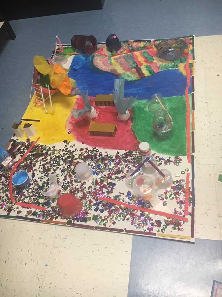 AIM campers construct their AIMusement parks! <a href="/MrsLuongsAIMers/">Mrs.Luong</a> <a href="/MISD_AdvAcad/">MISD Adv Academics</a> <a href="/Pitzplace/">Lauressa Pitz</a>