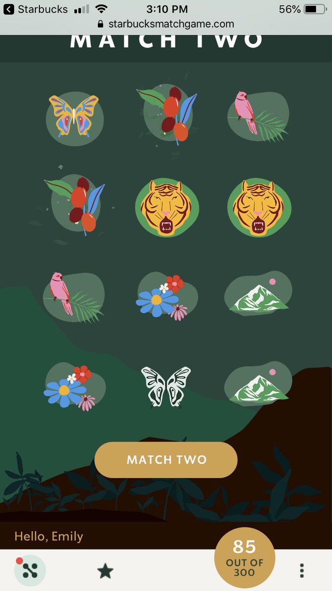GoGoEm_'s tweet image. @Starbucks #matchtwo game flaw. I can’t complete my board because I’m allergic to tea. #targetingfail