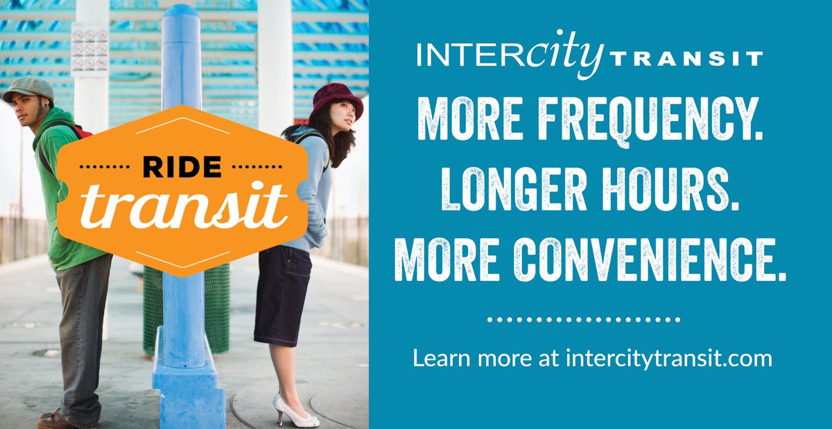 intercitytransi's tweet photo. We want to hear why you ride #IntercityTransit! Share your story in 150 words or less to our Facebook (@IntercityTransit) by June 30 for a chance to win prizes. Winners will be selected and notified via private message in early July. https://t.co/9ZDcPHyfJl #ridetransitwa https://t.co/1ezlQADl2s
