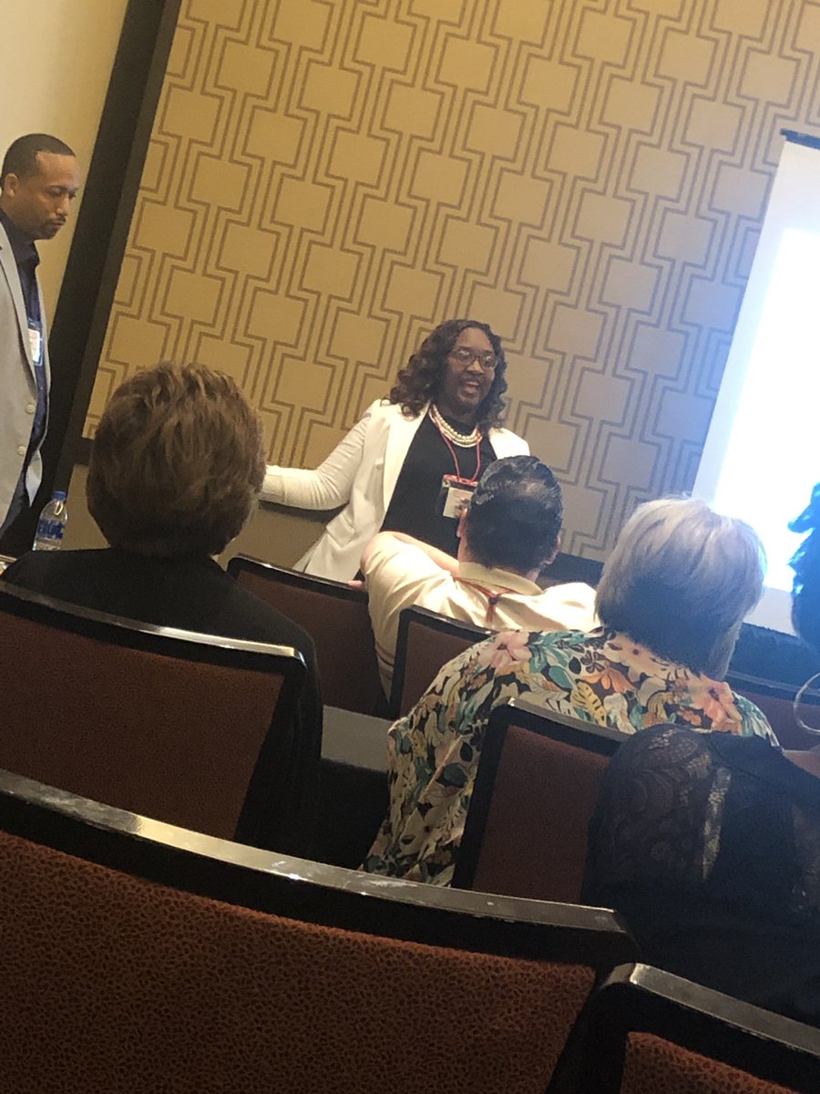 behaviorbabbler's tweet photo. Dr.  Allison shares about the importance of being intentional with scheduling students when it comes to helping achieve academic success for all! @Mizzcandy83 https://t.co/eITfn8nQJk