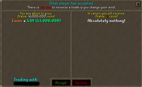 ASawSwap's tweet photo. 250m RS3 to OSRS

Join "A Saw Swap" Friends Chat for a swap!
Refer a friend for 20% of the profit! https://t.co/algYT04Vgl