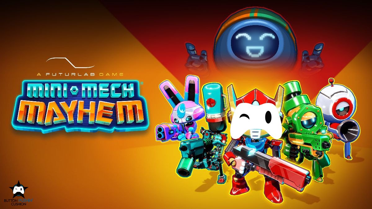 ButtonPushin's tweet photo. In Mini-Mech Mayhem, you style your avatar, customise your Mech, and try to guess the next move of your opponents to steal the win. It's a simple concept but sometimes these are the best ones!
https://t.co/iR3NvXxm51
@FuturLab
#MiniMechMayhem #PS4 #PSVR #VR #Review https://t.co/h68KhG82t5