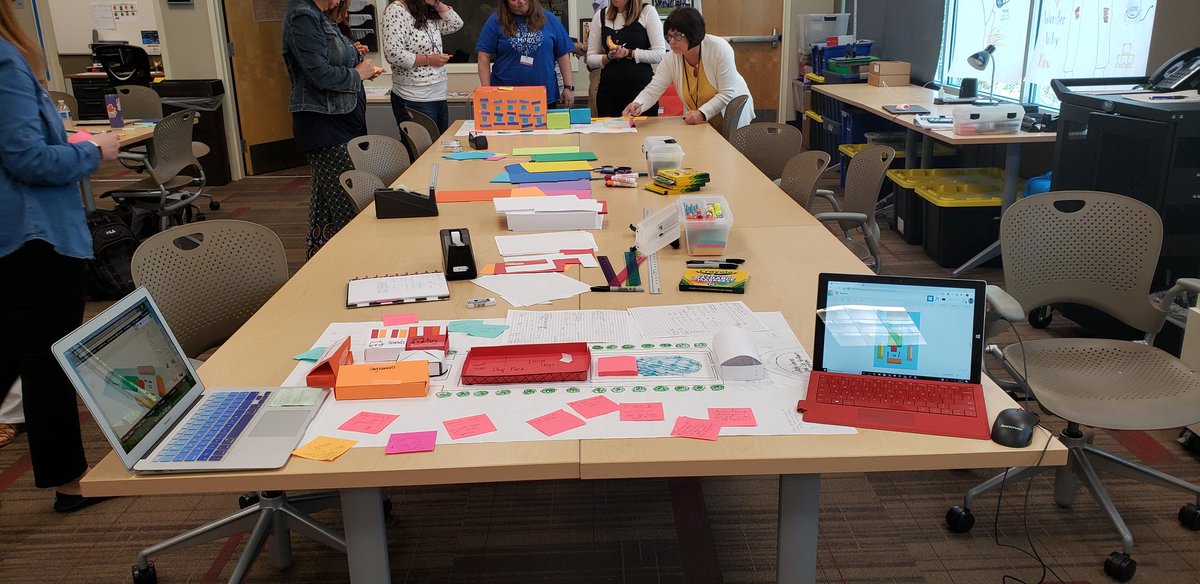 shannon4science's tweet image. Creating a plan with 2D and  3D models using paper and tinkercad was frustrating at times, but that is how we learn and that is how we need to teach! #STEMStudio #TGREDUCreate #TGRFound