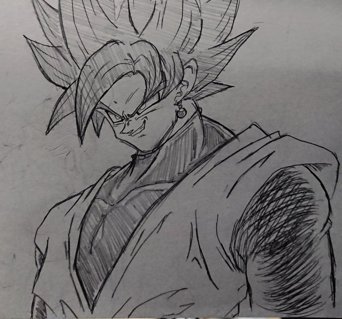 やはりブラックは描いてて楽しいですね✨ 