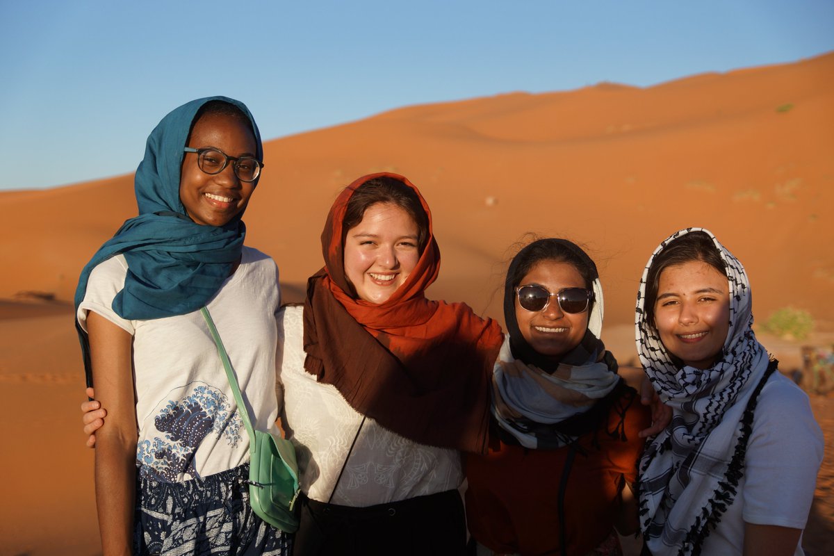 YaleRabat's tweet photo. A few pictures from our amazing weekend excursion to the #Sahara https://t.co/YoSpnPcRtA