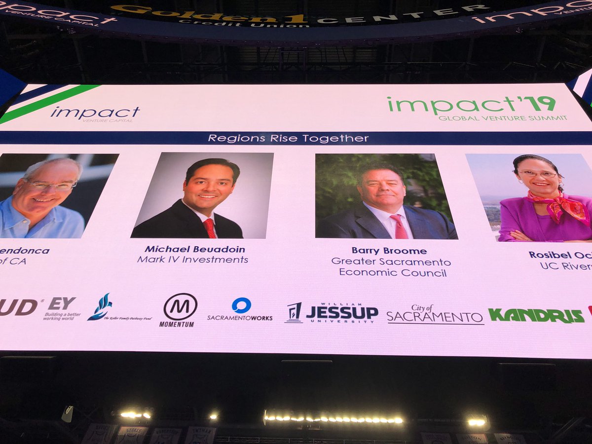 karthickr's tweet photo. Pushing the #InlandCalifornia #InlandInnovators narrative at the Impact19 conference in Sacramento. Thank you, @Lenny_Mendonca @CAGoBiz for being a tireless champion for all regions in the state #RegionsRiseTogether @CSIUCR @inlandrising @AshleyCVCF https://t.co/xvW4ZLYoZI