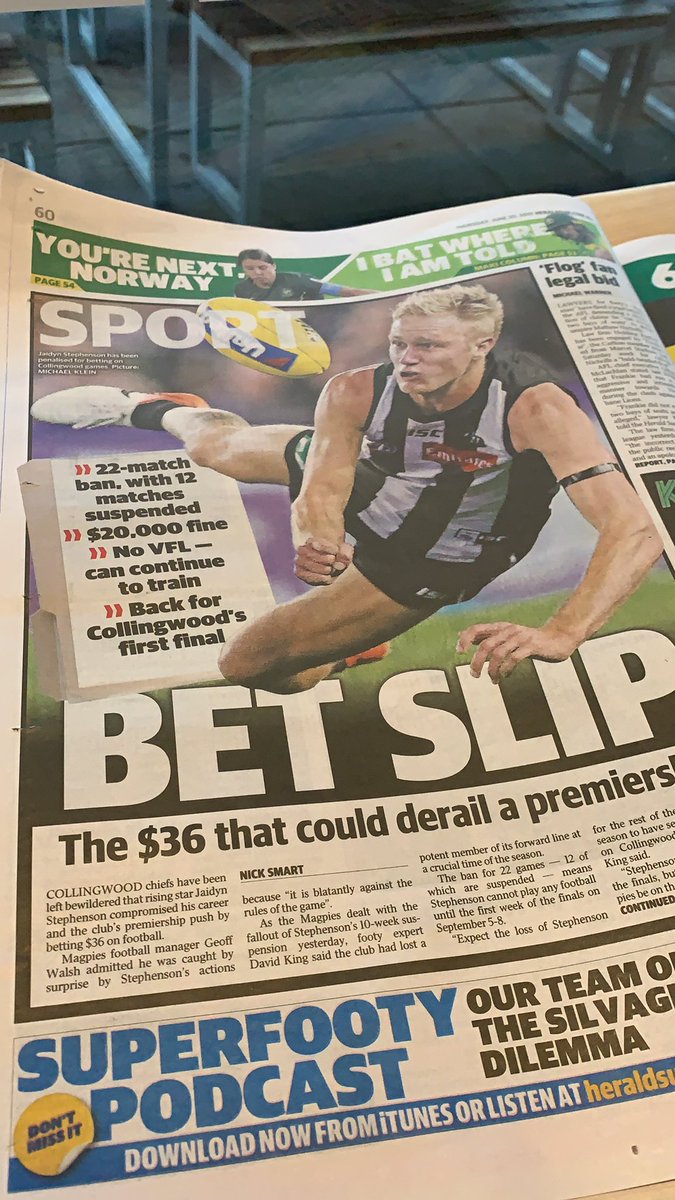 StefanMauk's tweet photo. How can this be the back page of the @heraldsunsport over @samkerr1 scoring 4 goals at a @FIFAWWC ?? https://t.co/lXglcfAaMQ