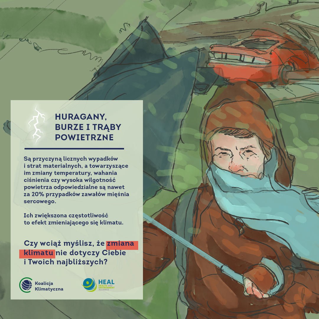 HEALPolska's tweet photo. Ekstremalne zjawiska pogodowe występują coraz częściej, zagrażając #zdrowie.u i powodując bezpośrednie zagrożenie życia ludzi.

Naukowcy nie mają wątpliwości – nasilenie występowania ekstremalnych zjawisk pogodowych ma związek ze #zmianaklimatu.

#klimat #zdrowie #climatecall https://t.co/VTvzMYpN51