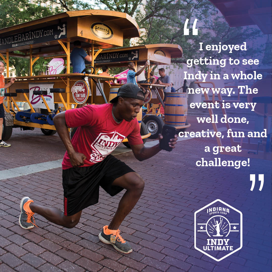 Come join <a href="/IndSportsCorp/">Indiana Sports Corp</a> at @TheIndyUltimate on June 29! From running bases at Victory Field ⚾️ to kicking a field goal at Lucas Oil Stadium 🏈, participants will have an experience like never before. Register today: indyhub.org/event/2019-ind…