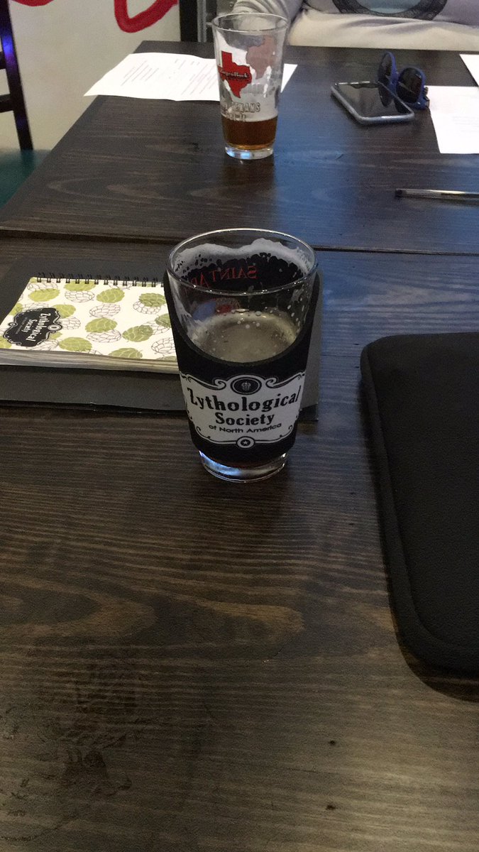 Zythological's tweet photo. Another successful Zythological Officer meeting. Thanks @karbachbrewing for keeping us refreshed #hopadillo https://t.co/cJ4d0OHET1