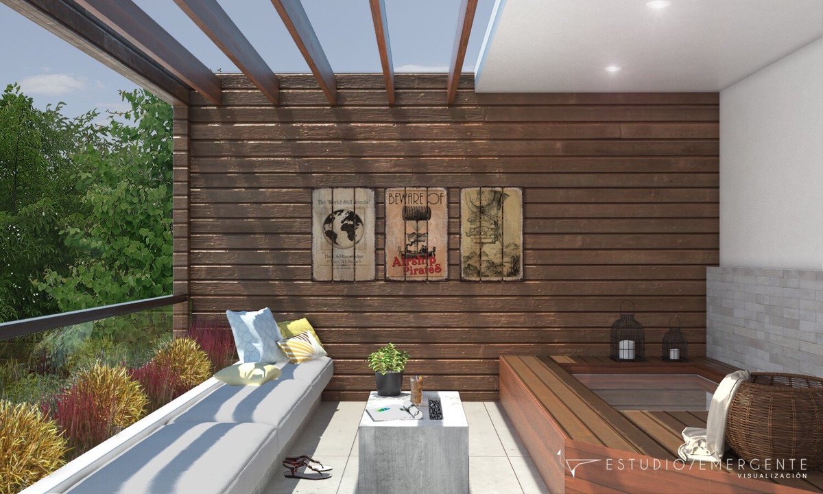 eevisualizacion's tweet photo. Les comparto renders realizado hace algun tiempo , para una residencia en la ciudad de Puebla 
Diseñado por @marisolpalacios  
Software utilizado 3ds max -vray - Photoshop https://t.co/AADsvawY7F