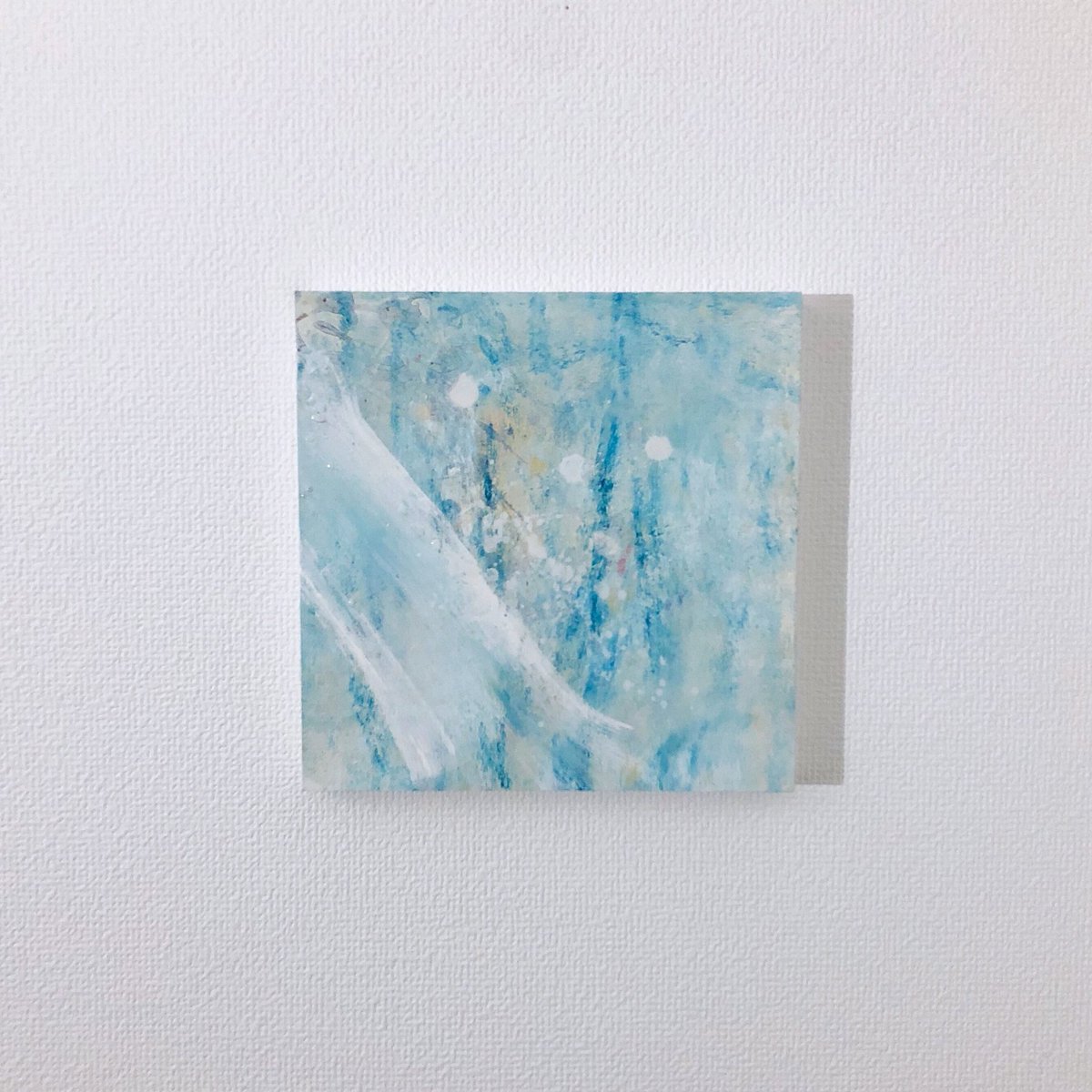 Kotera Miu 空は悲しいまでに晴れていた まるで私の事を知っているかのように 227 227mm 初夏の創作クラスタフォロー祭 絵描きさんと繫がりたい 繋がらなくていいから俺の絵を見てくれ 抽象画 私の絵柄が好みって人にフォローされたい T