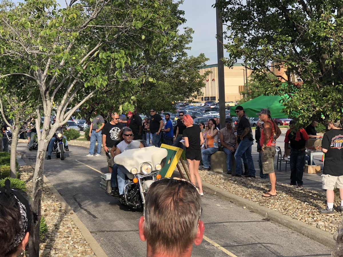 NCURadio's tweet photo. Motorcycle corn hole!! https://t.co/H2z8MUT5fx