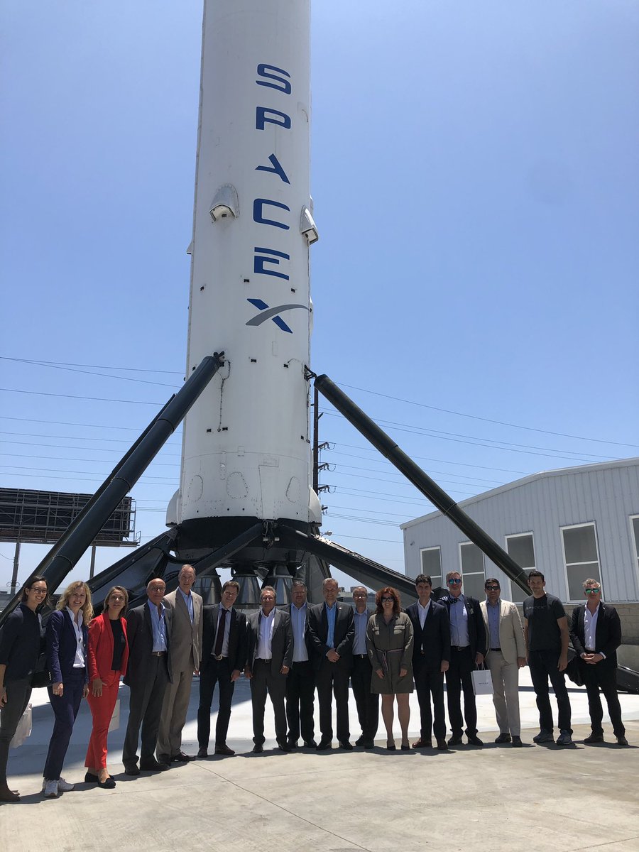 GISS_SYDNEY's tweet photo. Been a great 24 hours in Los Angeles, including visits to a number of inspiring companies #spacex #webermetals #KarlStorz &amp; co-host a reception @VATMH_LA for the #Bundestag delegation to #LA Thanks to @GermanyinLA for the fantastic partnership @GACCWest https://t.co/SCUO1T2n06