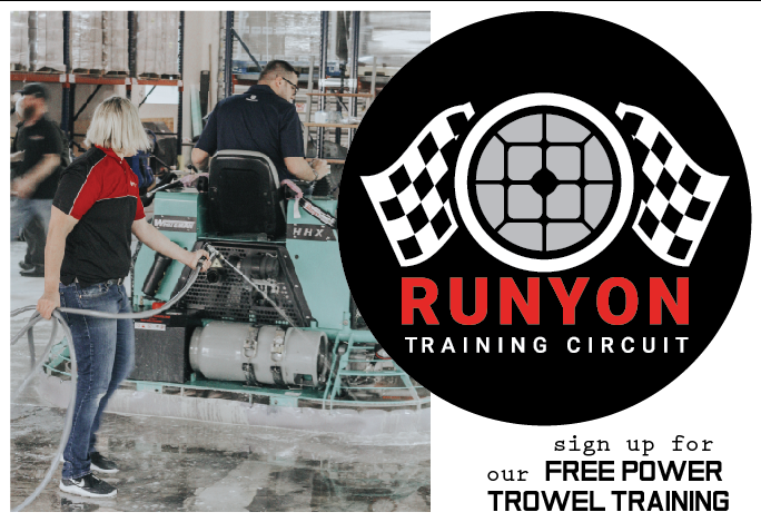 runyonsurfprep's tweet photo. We are only ONE WEEK AWAY from our FREE Power Trowel Training in Huntington Beach, CA! Head to our website to sign up! https://t.co/koseVYGVKv
#RunyonSurfacePrep #WeAreRunyon #RunyonTrainingCircuit @JointsFill
@PROSOCO @MQINC @SlurrySolutions @tennantco https://t.co/1SaR3clNo0