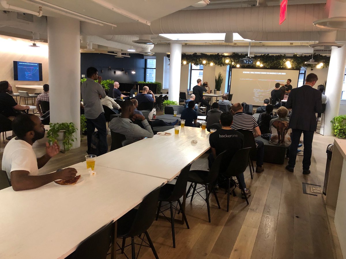 shahadarsh's tweet photo. Good turnout for “Staying Informed with Kubernetes Informers” talk by ⁦@bobbytables⁩ from ⁦@FireHydrantIO⁩ #nycdevops https://t.co/lGmgSLoAij