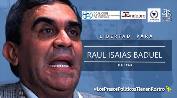 santamariamonic's tweet photo. Como hermana del preso políticol José Luis Santamaría, sé que el Gral. @RaulBaduel forma parte de la inmensa lista de presos políticos en Venezuela. Actualmente su familia no sabe dónde está recluido.. Me uno a pedir #BacheletLibertadParaBaduel y #LibertadParaLosPresosPolíticos. https://t.co/YOqs6stalc