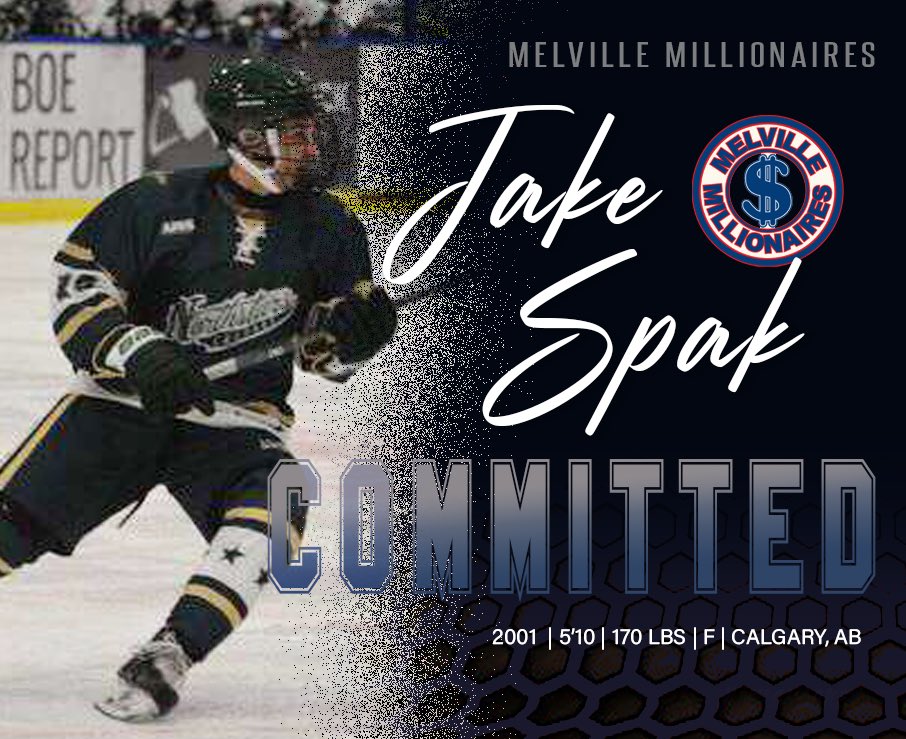 More action this week as Mils commit Forward Jake Spak - coming from Calgary, AB AAA Midget.