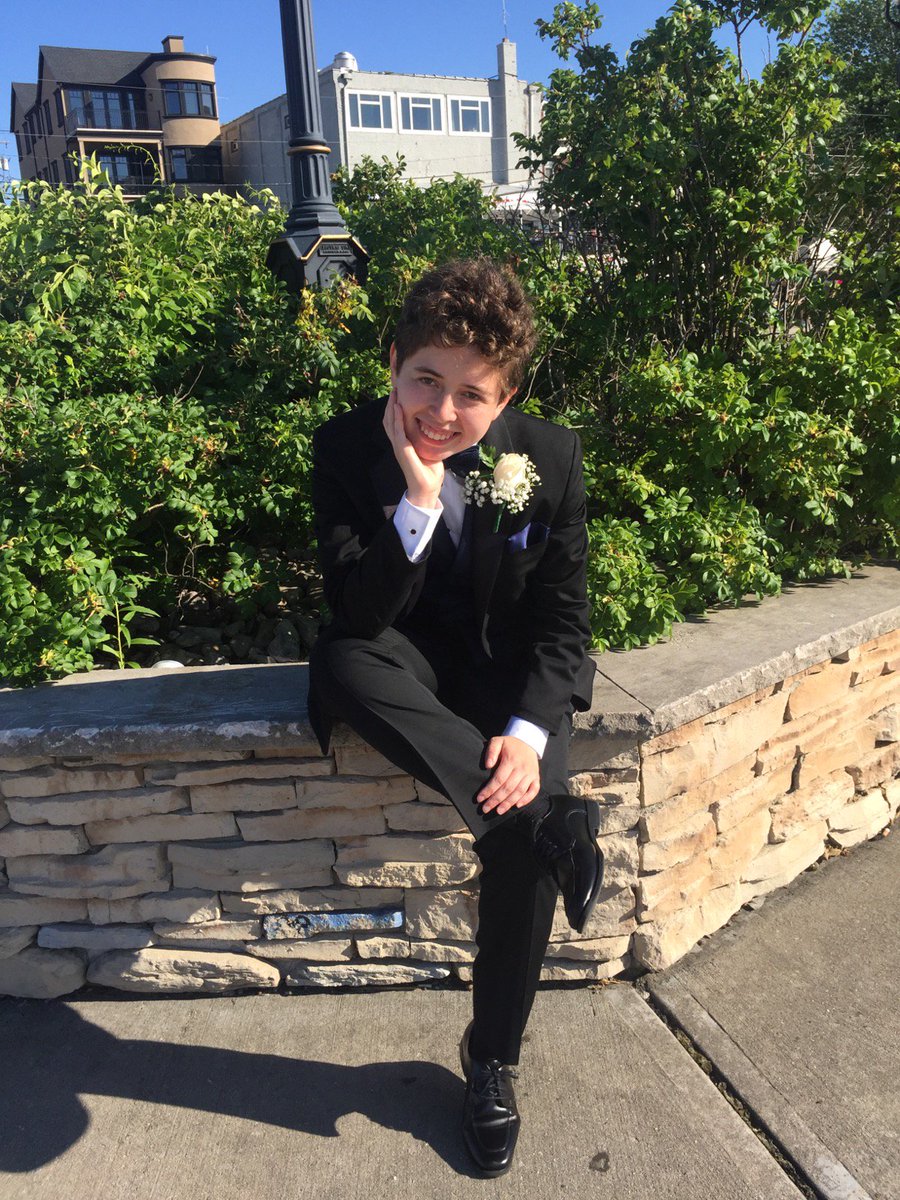 23ezembricki's tweet photo. I have never felt more dapper in my life #LGBTQ #Pride https://t.co/Gyu9stqyAV