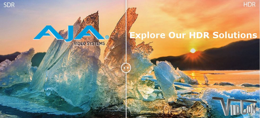 Vidcomltd's tweet photo. Explore HDR with AJA. AJA has released multiple products to help you through your HDR workflows. I have outlined several of their products this page. Contact VidCom if you would like more information or pricing. #AJA #HDR @AJAVideo https://t.co/VJtmpOHFpy https://t.co/qc5EAfPY4u