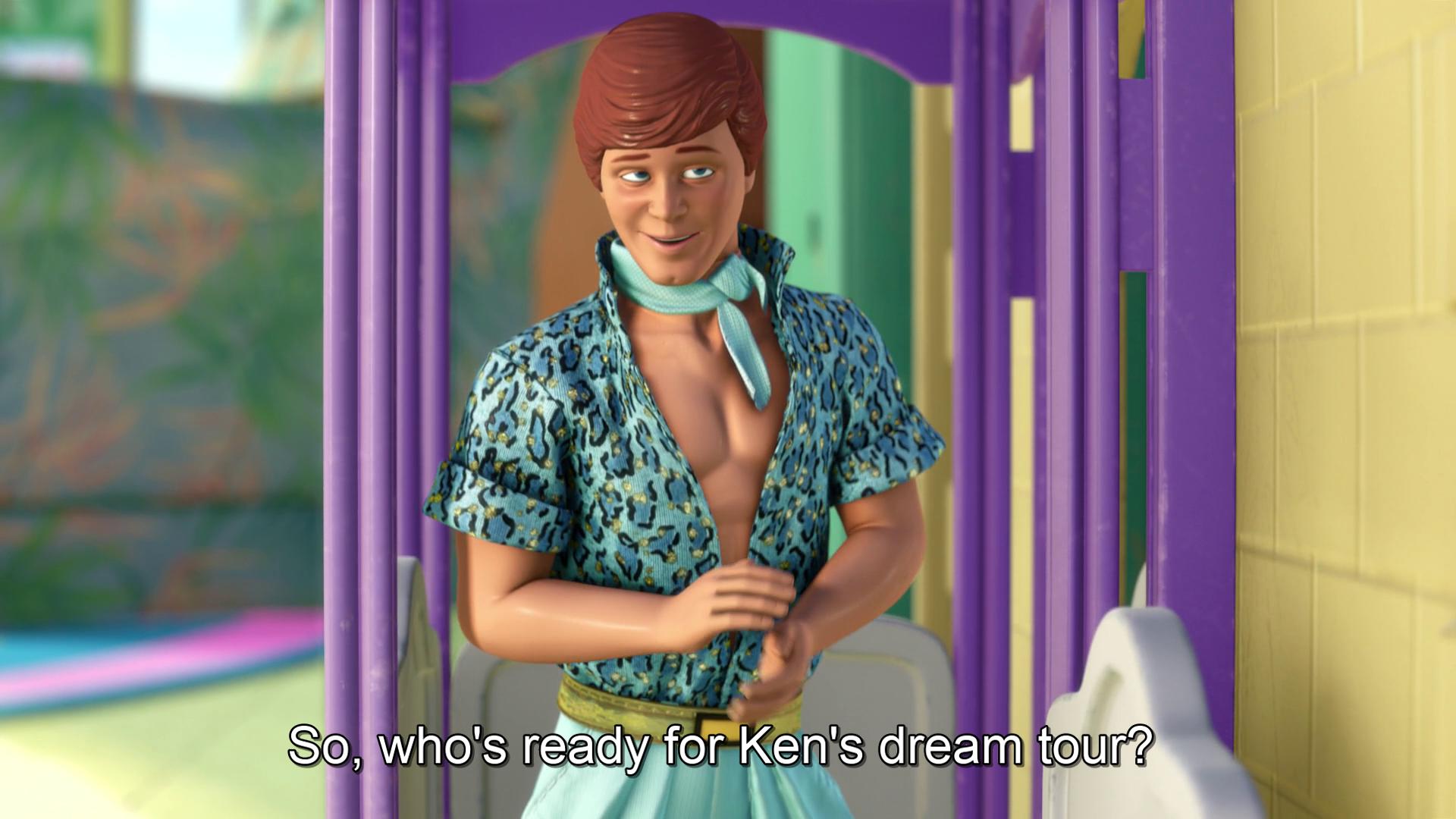 on Twitter "Barbie made her debut in Toy Story 2 (although it's not