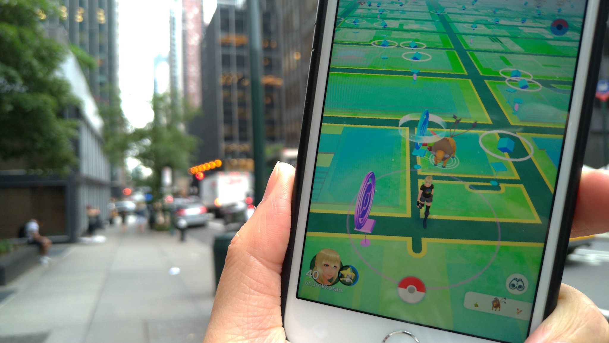 かずき Webmobile ニューヨークにケンタロスとソルロックがいる Pokemongo ポケモンgo ニューヨーク 地域限定ポケモン ミッドタウン T Co Edlypfmdnz Twitter